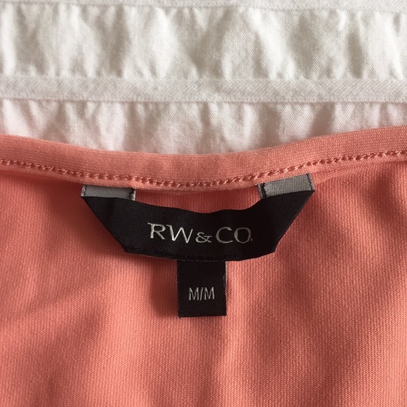 RW & Co. Tank Top - Peach - Size M - Picture 6 of 7